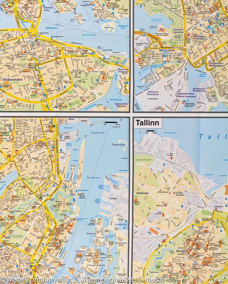 Carte routière - Mer Baltique | Reise Know How carte routière Reise Know-How