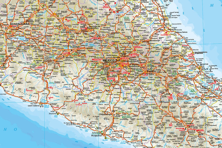 Carte routière - Mexique | Reise Know How carte pliée Reise Know-How 