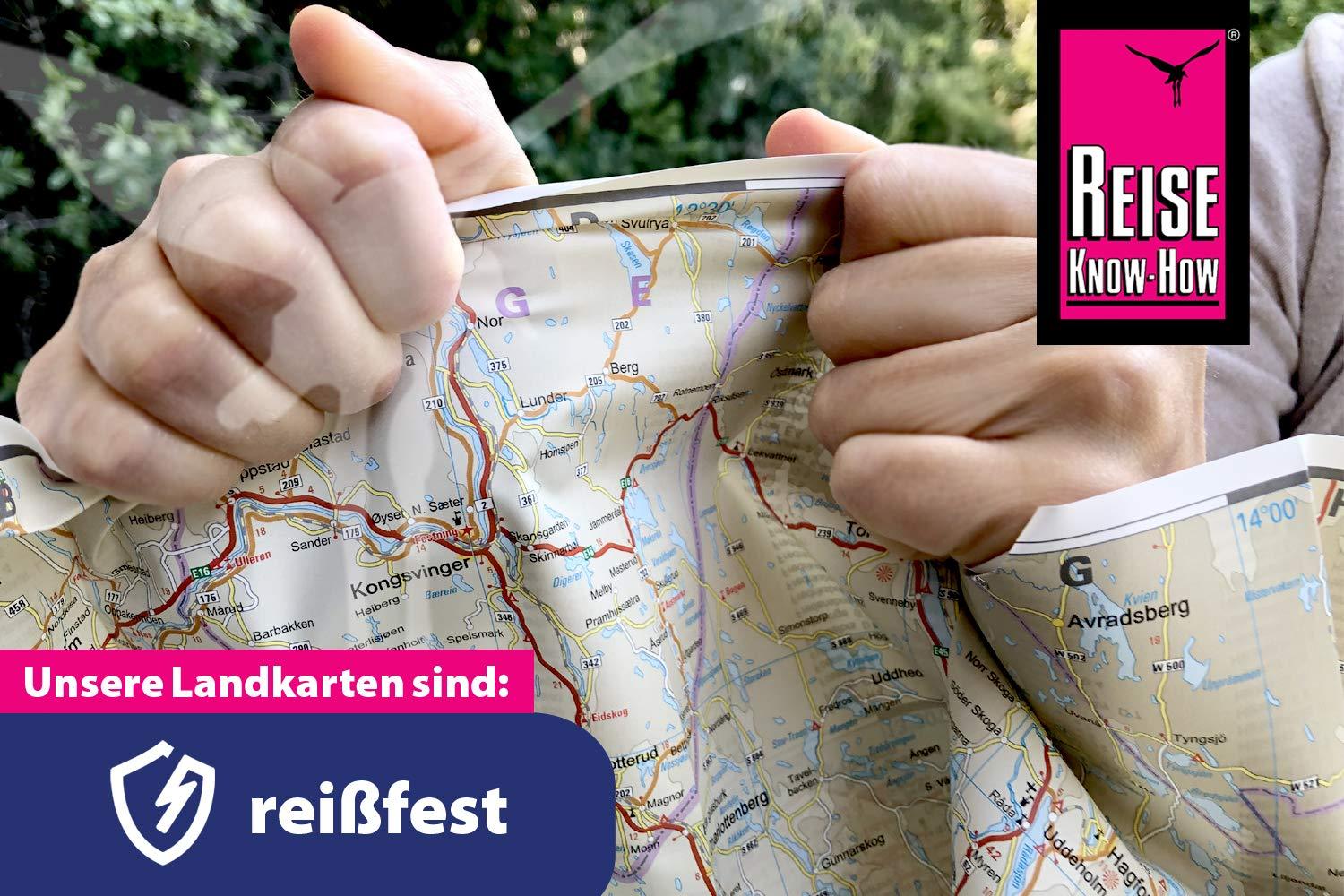 Carte routière - Monténégro | Reise Know How carte routière Reise Know-How