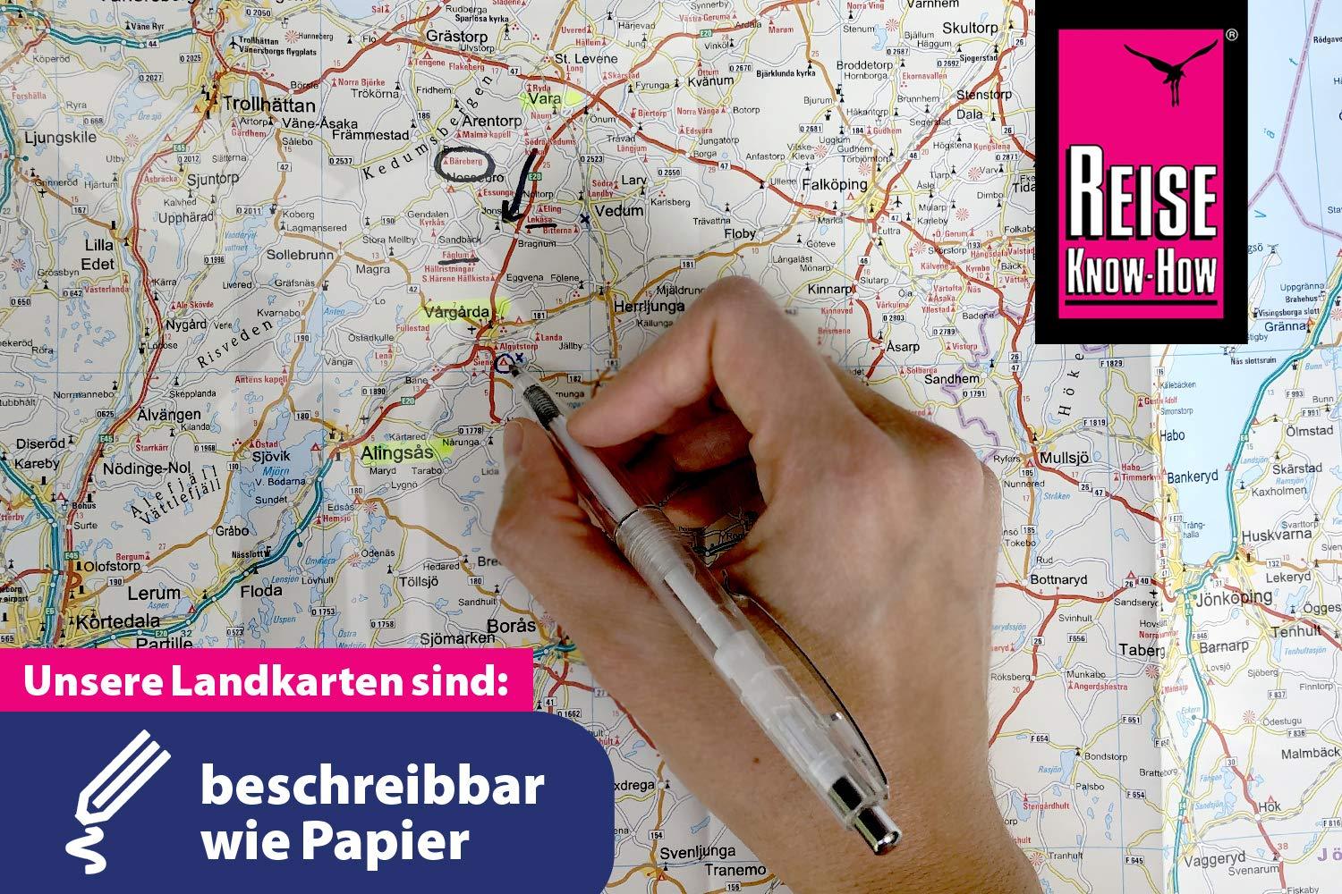 Carte routière - Monténégro | Reise Know How carte routière Reise Know-How