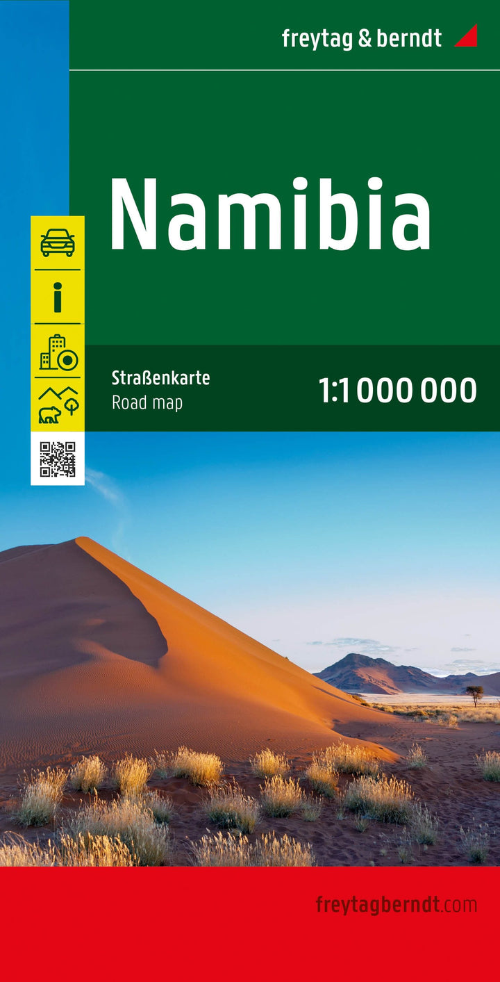 Carte routière - Namibie | Freytag & Berndt carte pliée Freytag & Berndt 