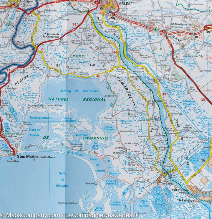 Carte routière n° 113 - Provence & Camargue | Michelin carte pliée Michelin 