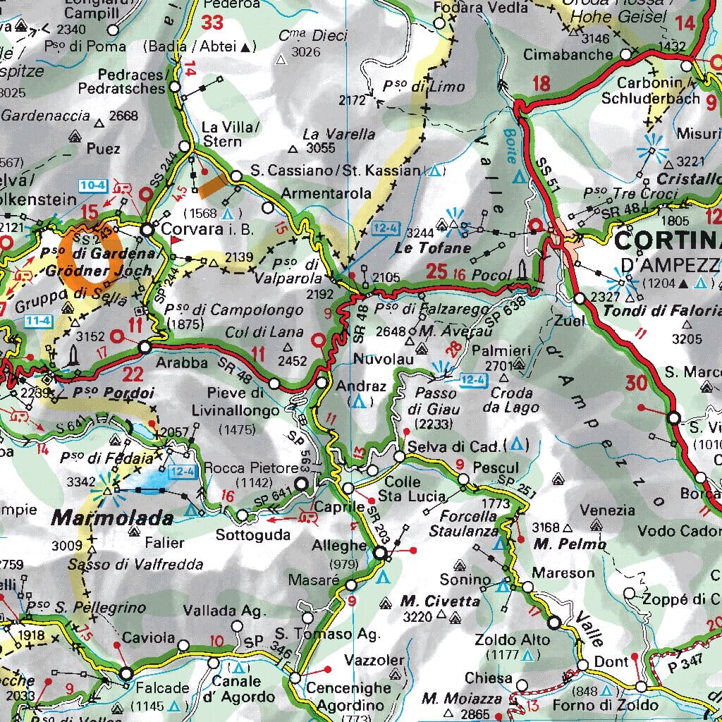 Carte routière n° 562 - Italie Nord-Est | Michelin carte routière Michelin