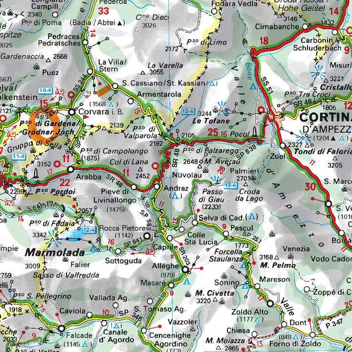 Carte routière n° 562 - Italie Nord-Est | Michelin carte pliée Michelin 