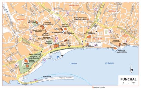 Carte routière n° 594 - Madère | Michelin carte routière Michelin