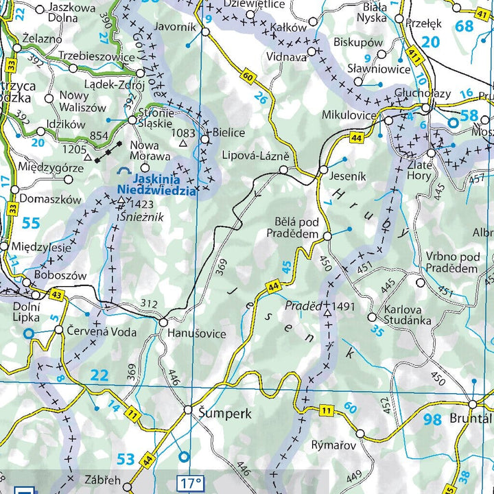 Carte routière n° 720 - Pologne | Michelin carte pliée Michelin 