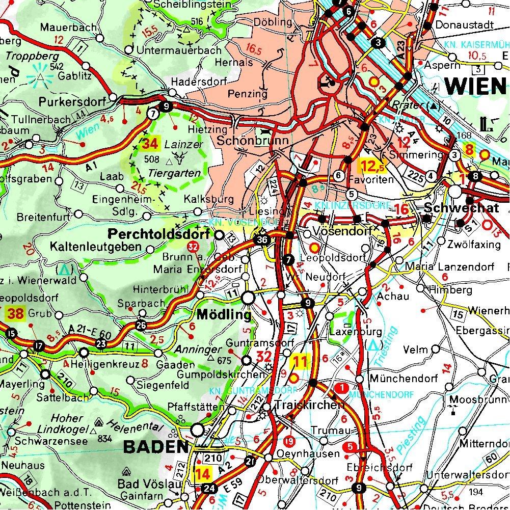 Carte routière n° 730 - Autriche 2026 | Michelin carte routière Michelin