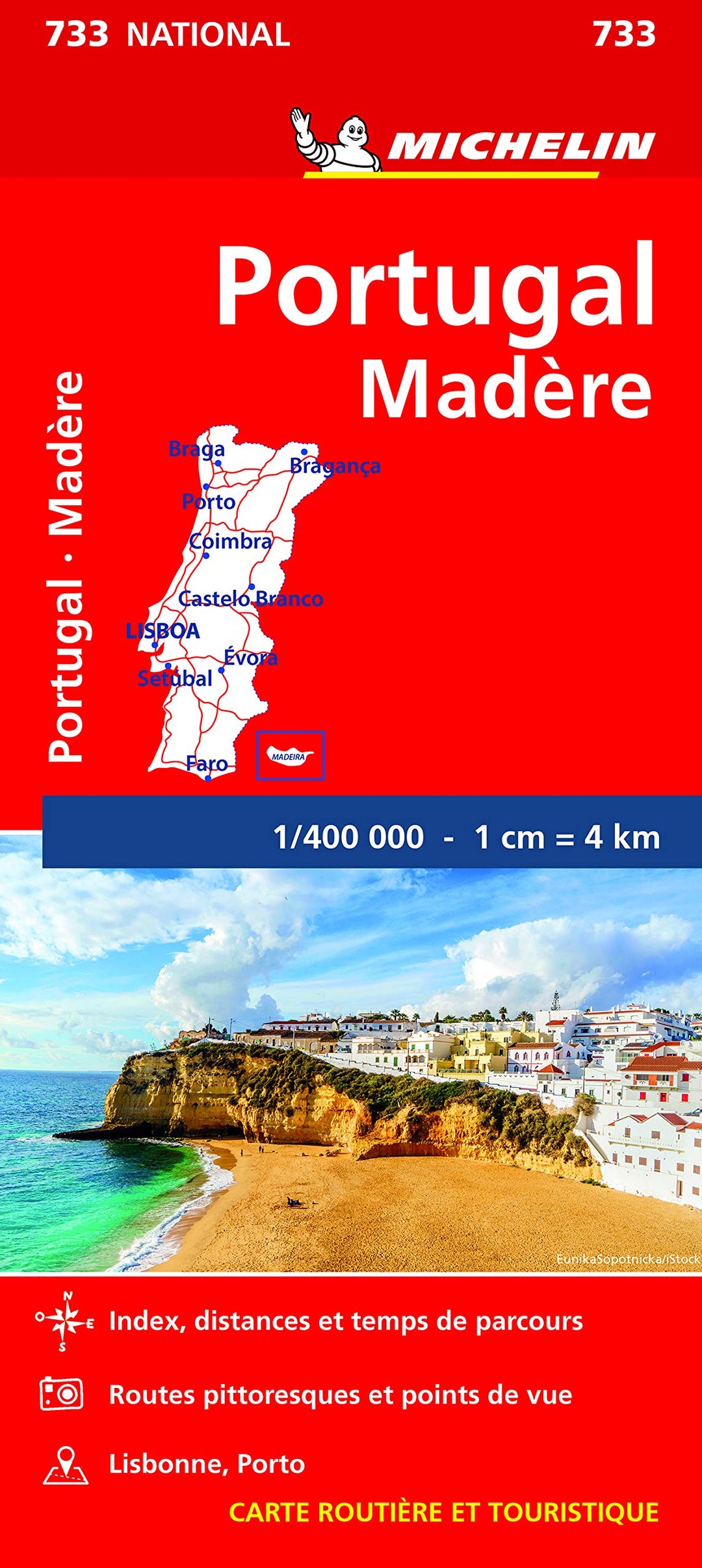 Carte routière n° 733 - Portugal & Madère 2022 | Michelin carte pliée Michelin 