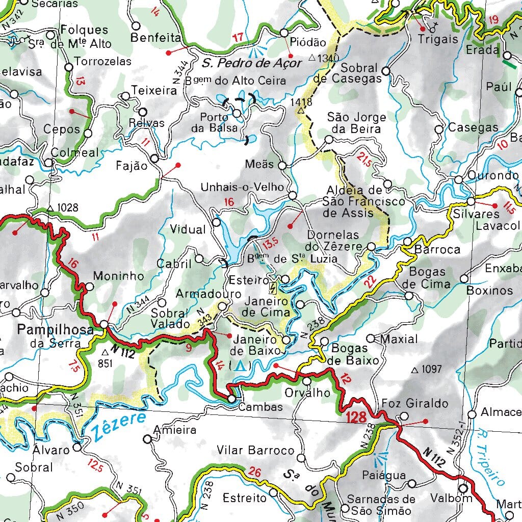 Carte routière n° 733 - Portugal & Madère | Michelin carte routière Michelin