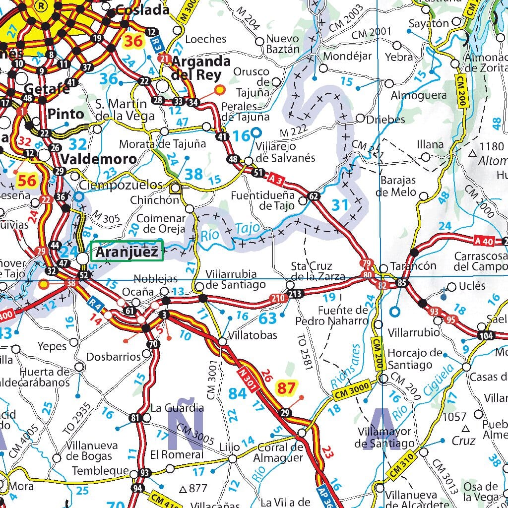 Carte routière n° 734 - Espagne, Portugal 2026 | Michelin carte routière Michelin
