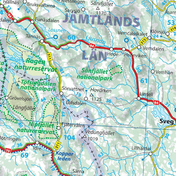 Carte routière n° 752 - Norvège | Michelin carte pliée Michelin 
