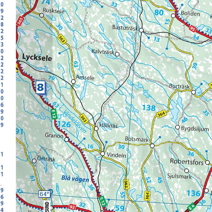 Carte routière n° 754 - Finlande | Michelin carte pliée Michelin 
