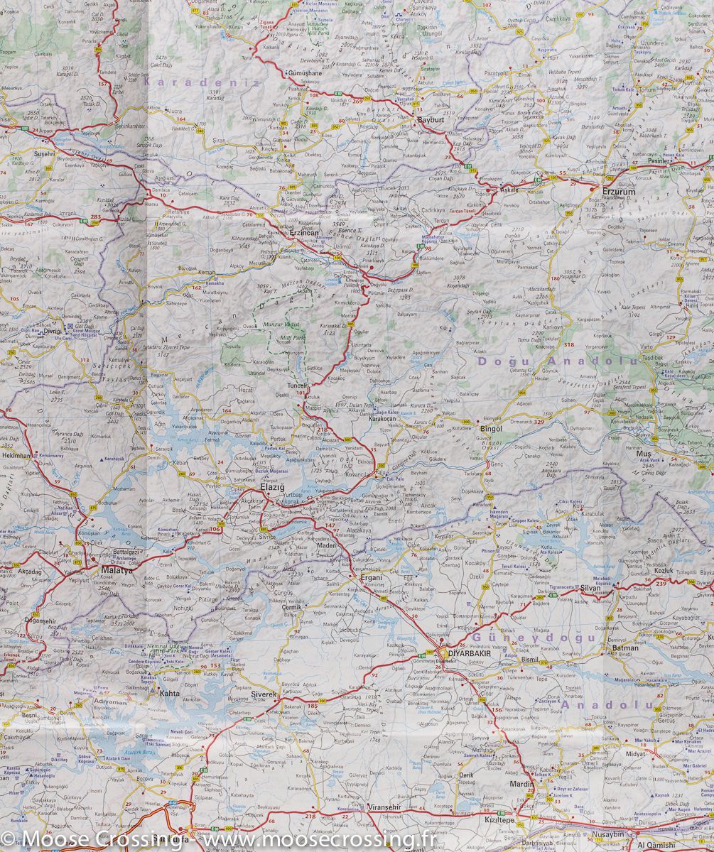 Carte routière n° 758 - Turquie | Michelin carte routière Michelin