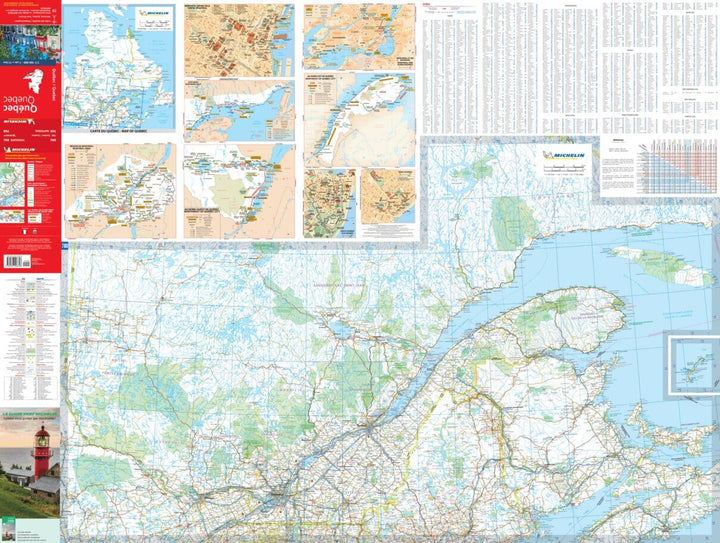 Carte routière n° 760 - Québec | Michelin carte pliée Michelin 