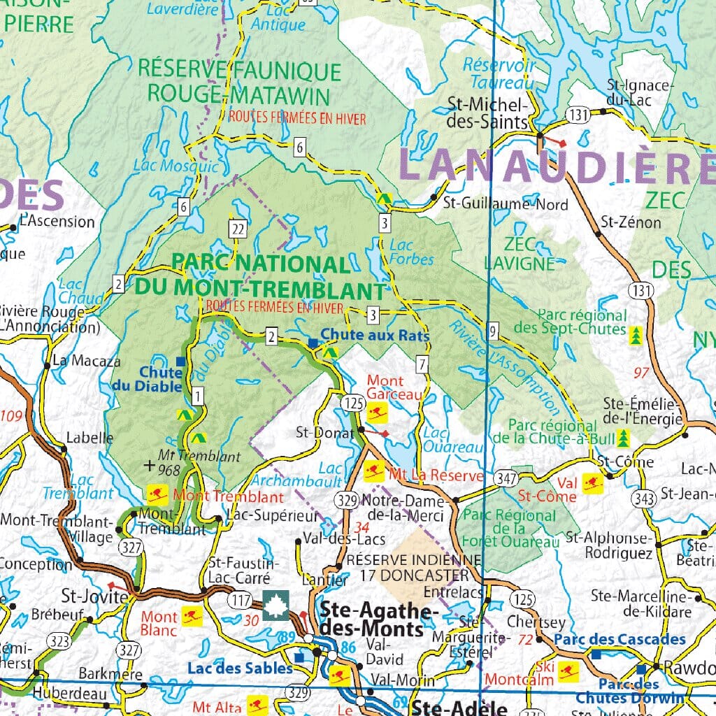 Carte routière n° 760 - Québec | Michelin carte routière Michelin