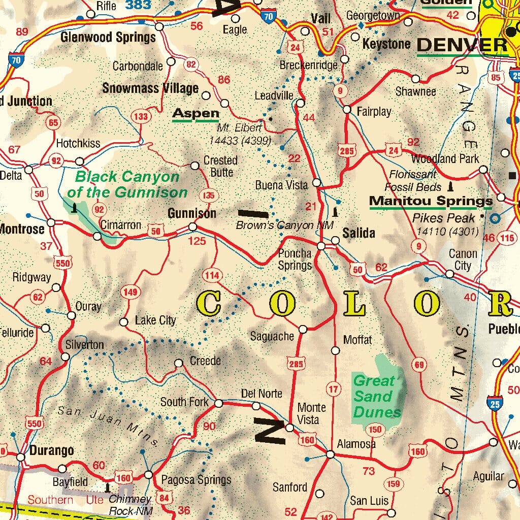 Carte routière n° 761 - USA | Michelin carte pliée Michelin 