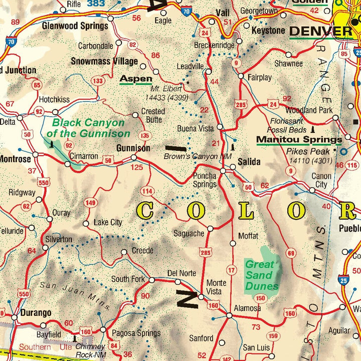 Carte routière n° 761 - USA | Michelin carte pliée Michelin 