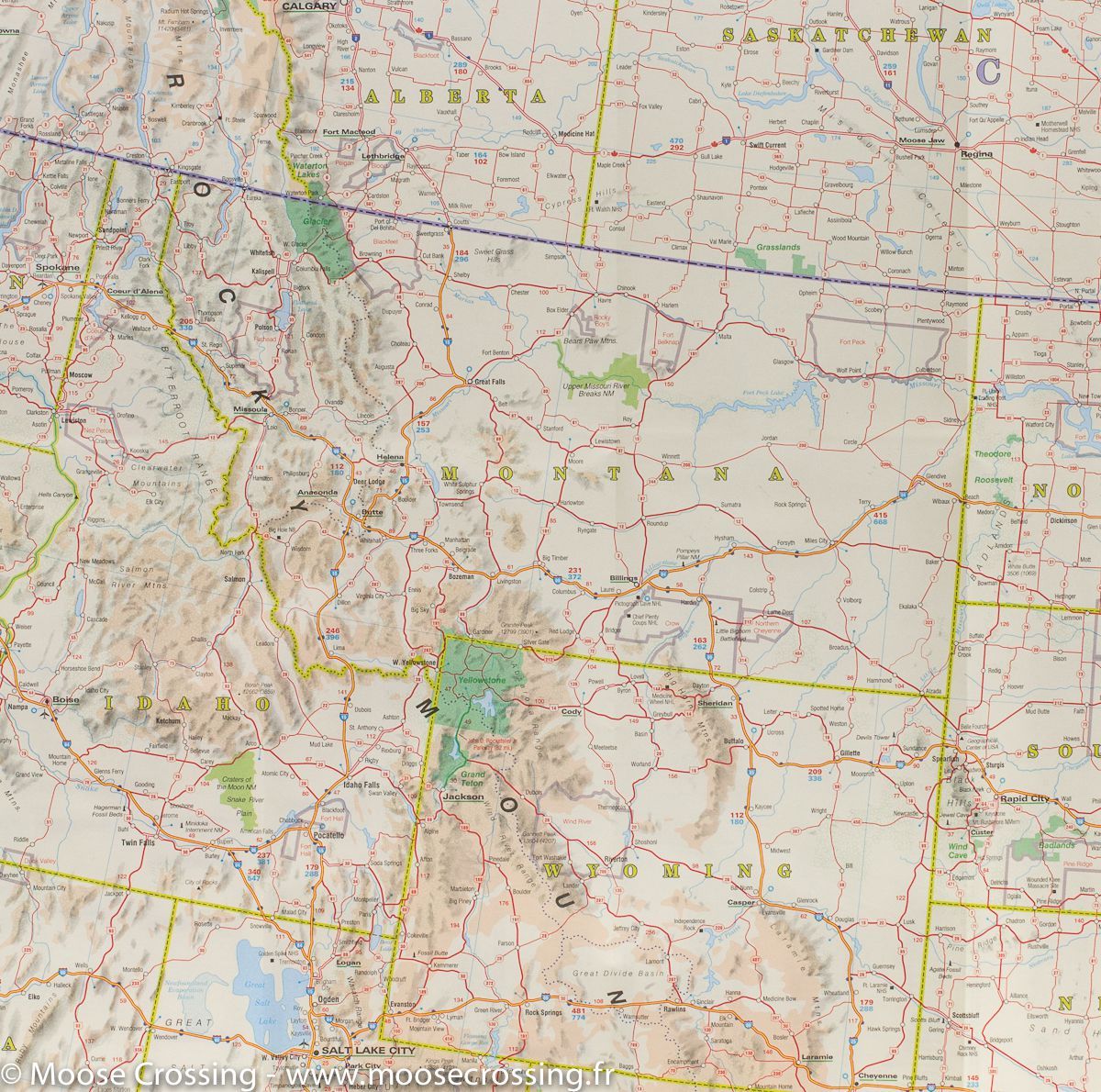 Road map No. 761 - USA | Michelin – Cartovia