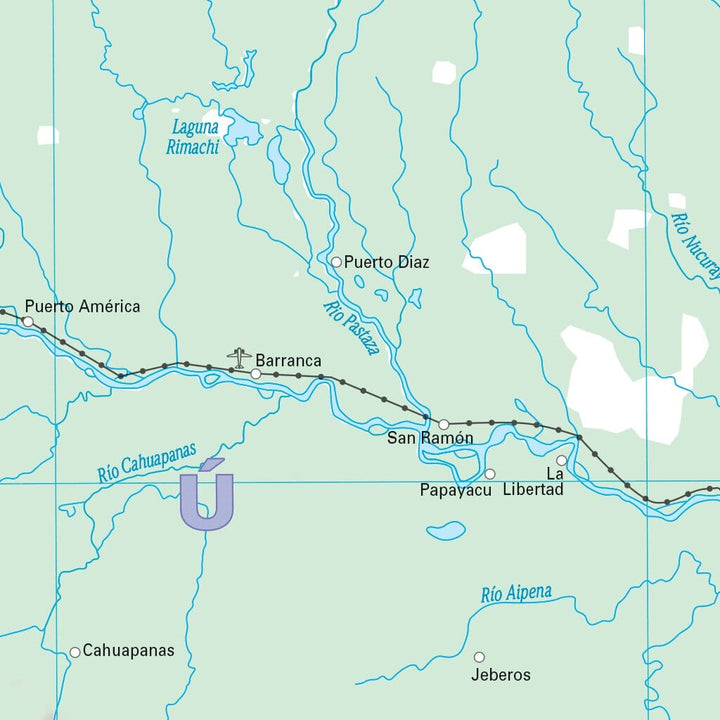Carte routière n° 763 - Pérou | Michelin carte pliée Michelin 