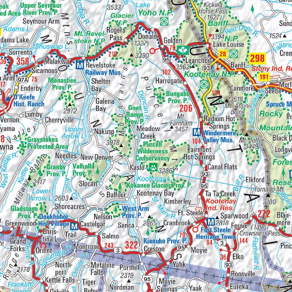 Carte routière n° 766 - Canada | Michelin carte routière Michelin