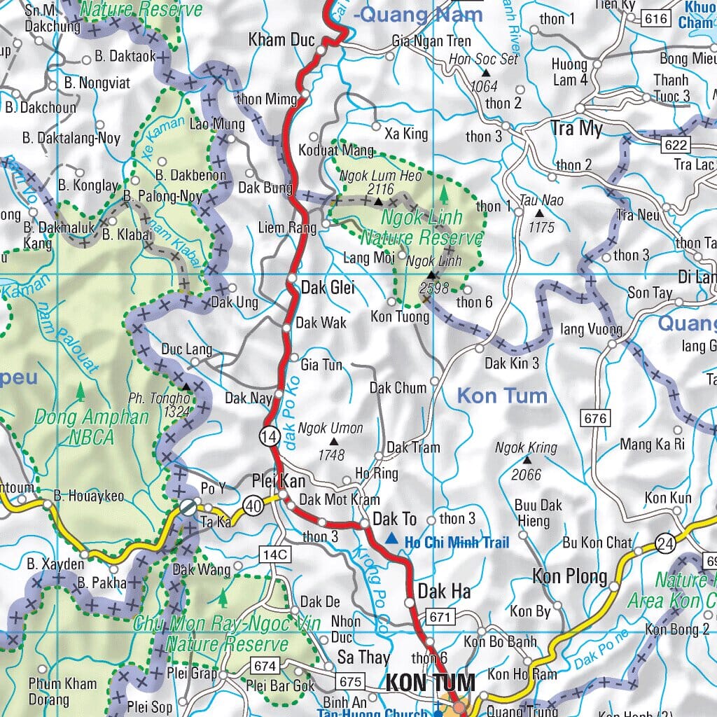 Carte routière n° 770 - Vietnam , Laos, Cambodge | Michelin carte routière Michelin