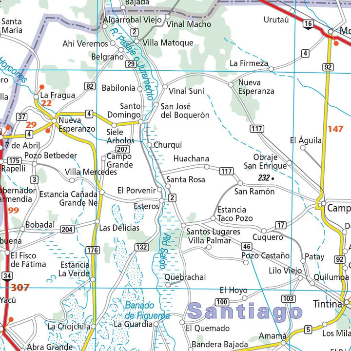 Carte routière n° 788 - Chili & Argentine | Michelin carte pliée Michelin 