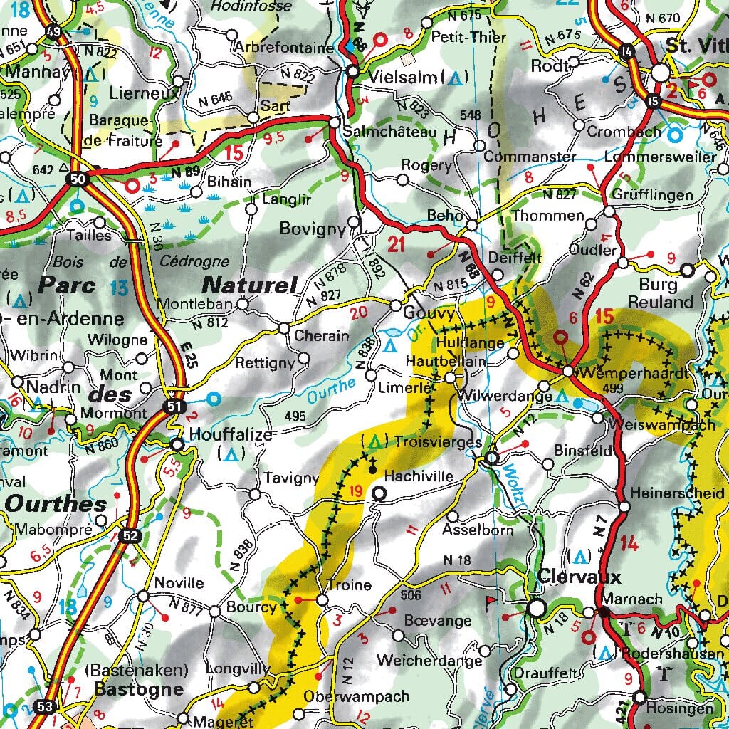 Carte routière n° 795 - Benelux (indéchirable) 2025 | Michelin carte routière Michelin