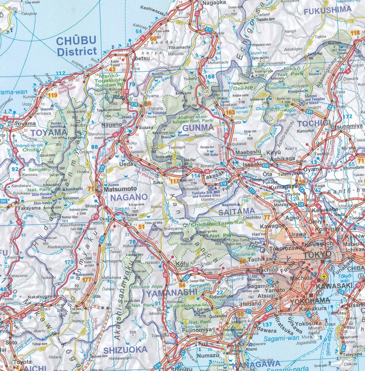 Carte routière n° 802 - Japon | Michelin carte pliée Michelin 