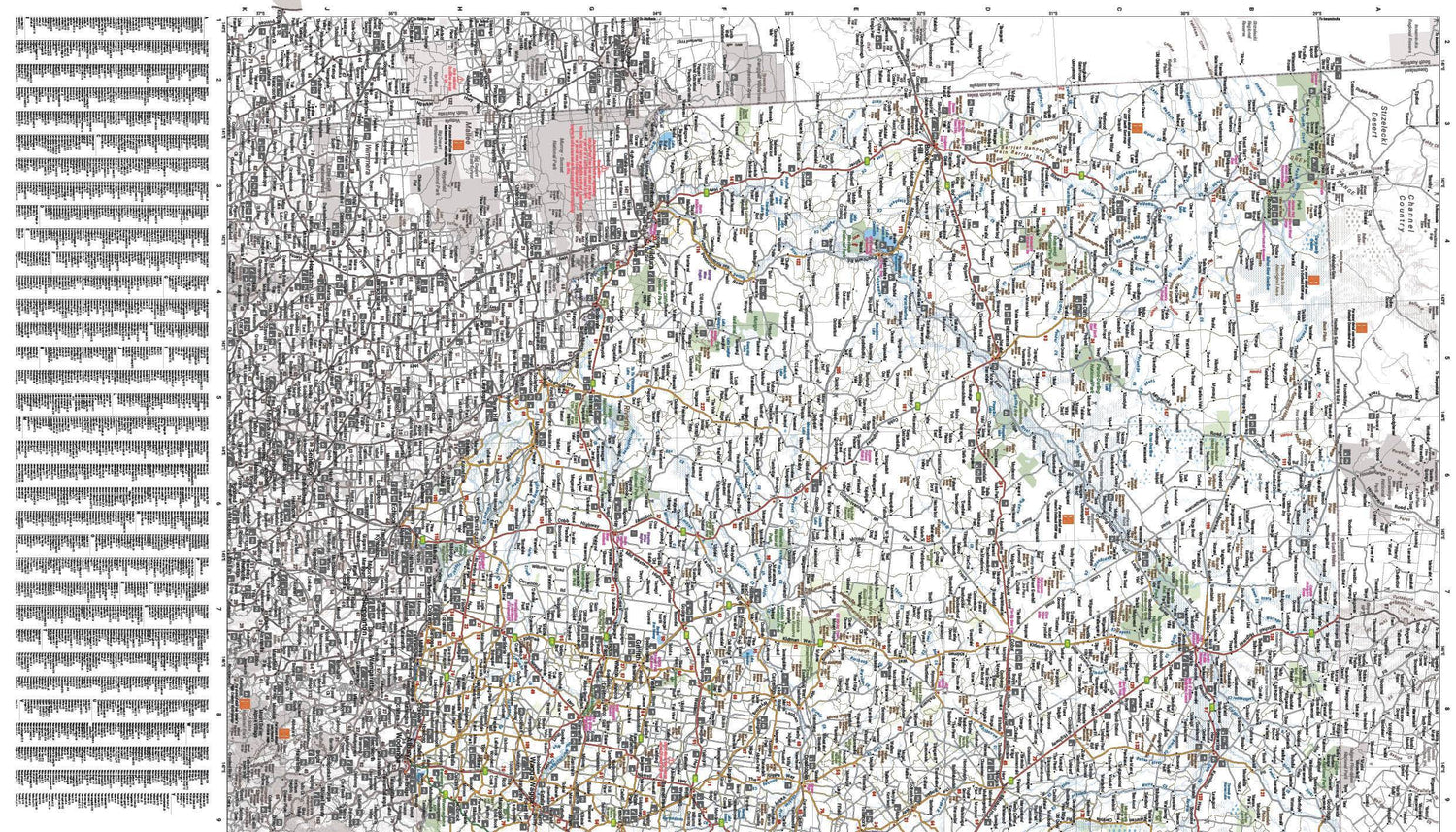 Carte routière - Nouvelle Galles du Sud (Australie) | Hema Maps carte routière Hema Maps