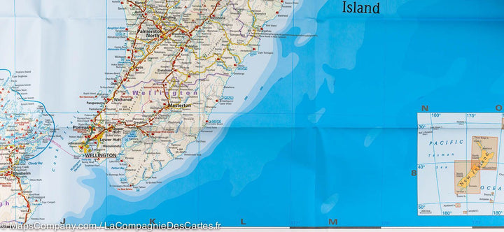 Carte routière - Nouvelle Zélande | Reise Know How carte pliée Reise Know-How 