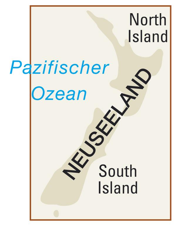 Carte routière - Nouvelle Zélande | Reise Know How carte routière Reise Know-How