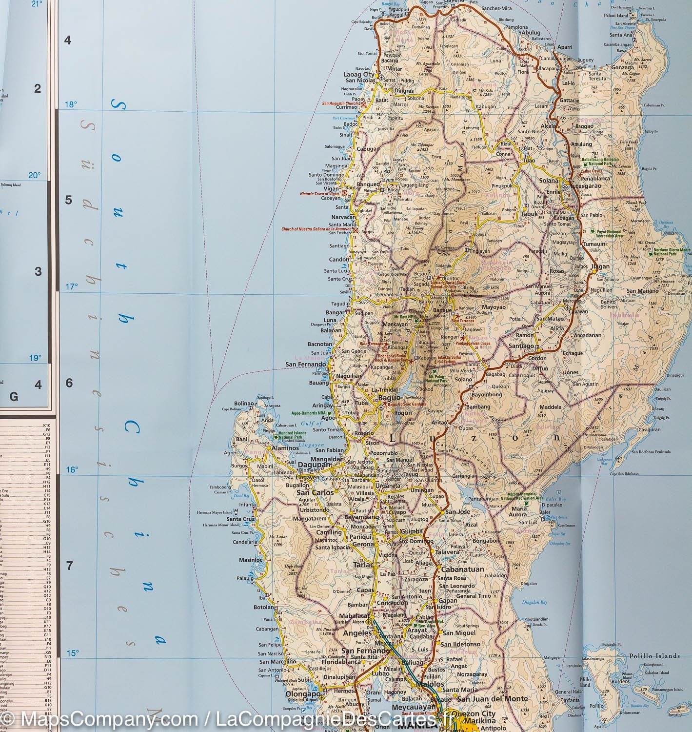 Carte routière - Philippines | Reise Know How carte routière Reise Know-How