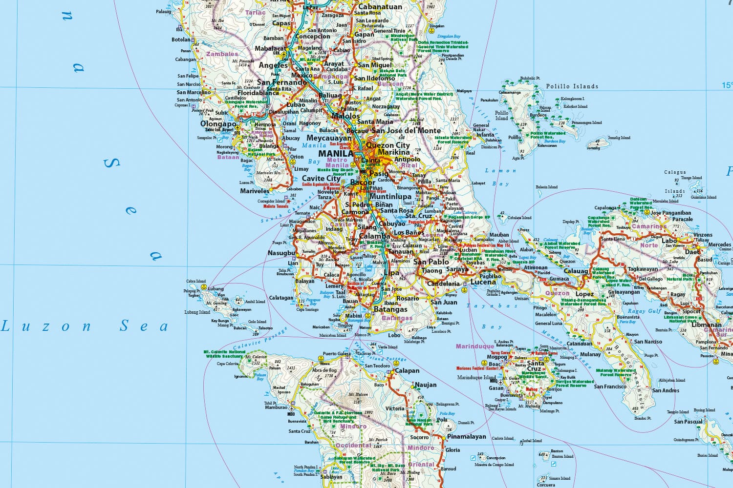 Carte routière - Philippines | Reise Know How carte routière Reise Know-How