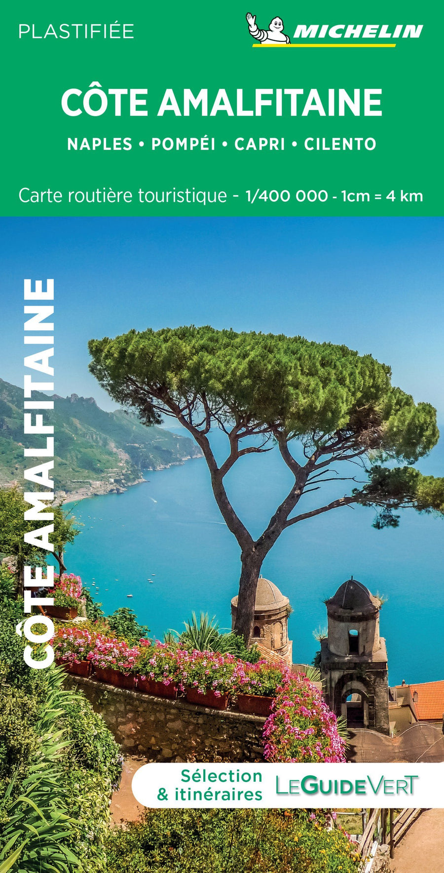Carte routière plastifiée - Côte Amalfitaine (Naples, Pompéi, Capri, Cilento) | Michelin carte pliée Michelin 