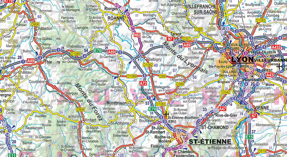Carte routière plastifiée - France | Express Map carte pliée Express Map 