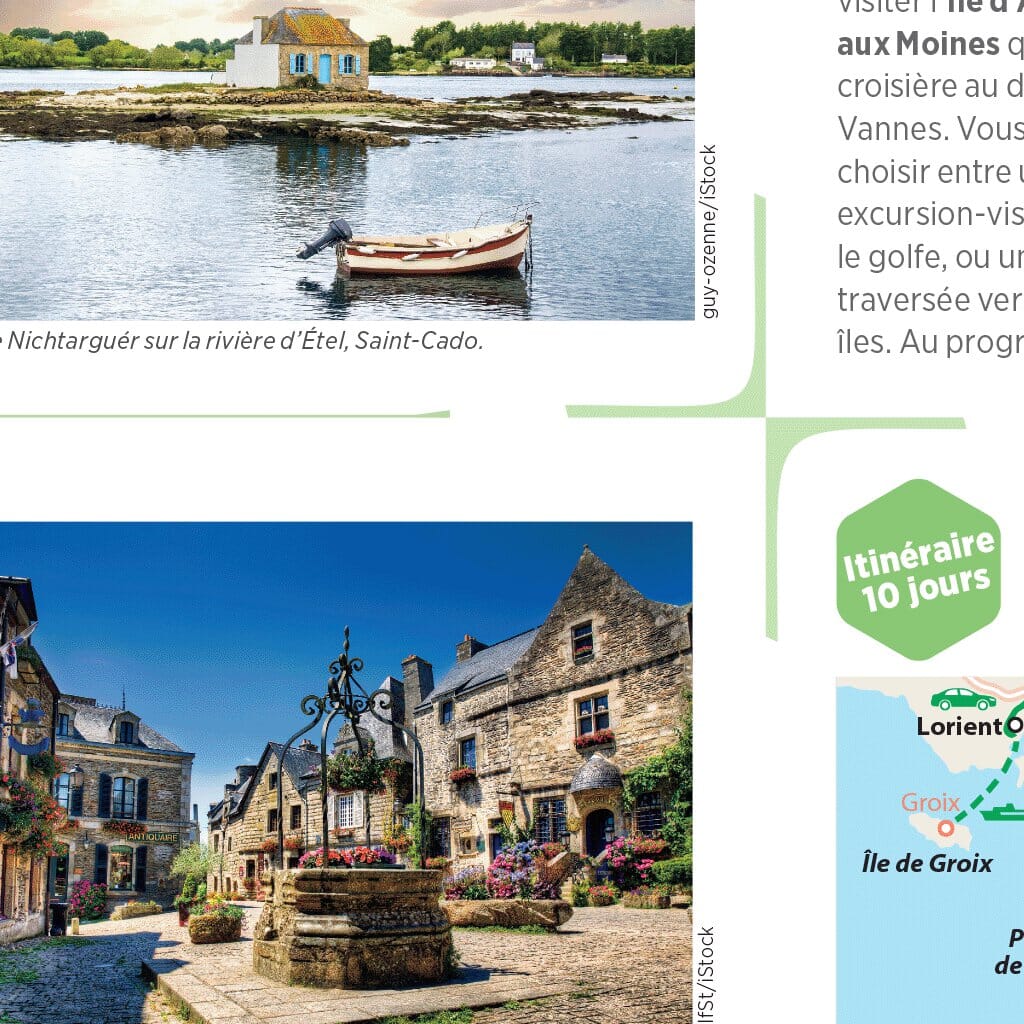 Carte routière plastifiée - Golfe du Morbihan (Lorient, Vannes, La Baule) | Michelin carte pliée Michelin 