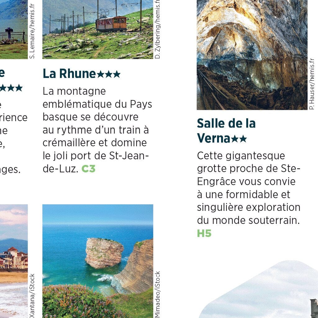 Carte routière plastifiée - Pays Basque (Bayonne, Biarritz, Saint-Sébastien) | Michelin carte routière Michelin