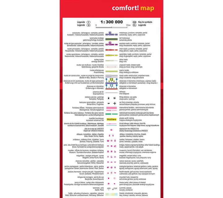Carte routière plastifiée - Rhône-Alpes | Express Map carte pliée Express Map 