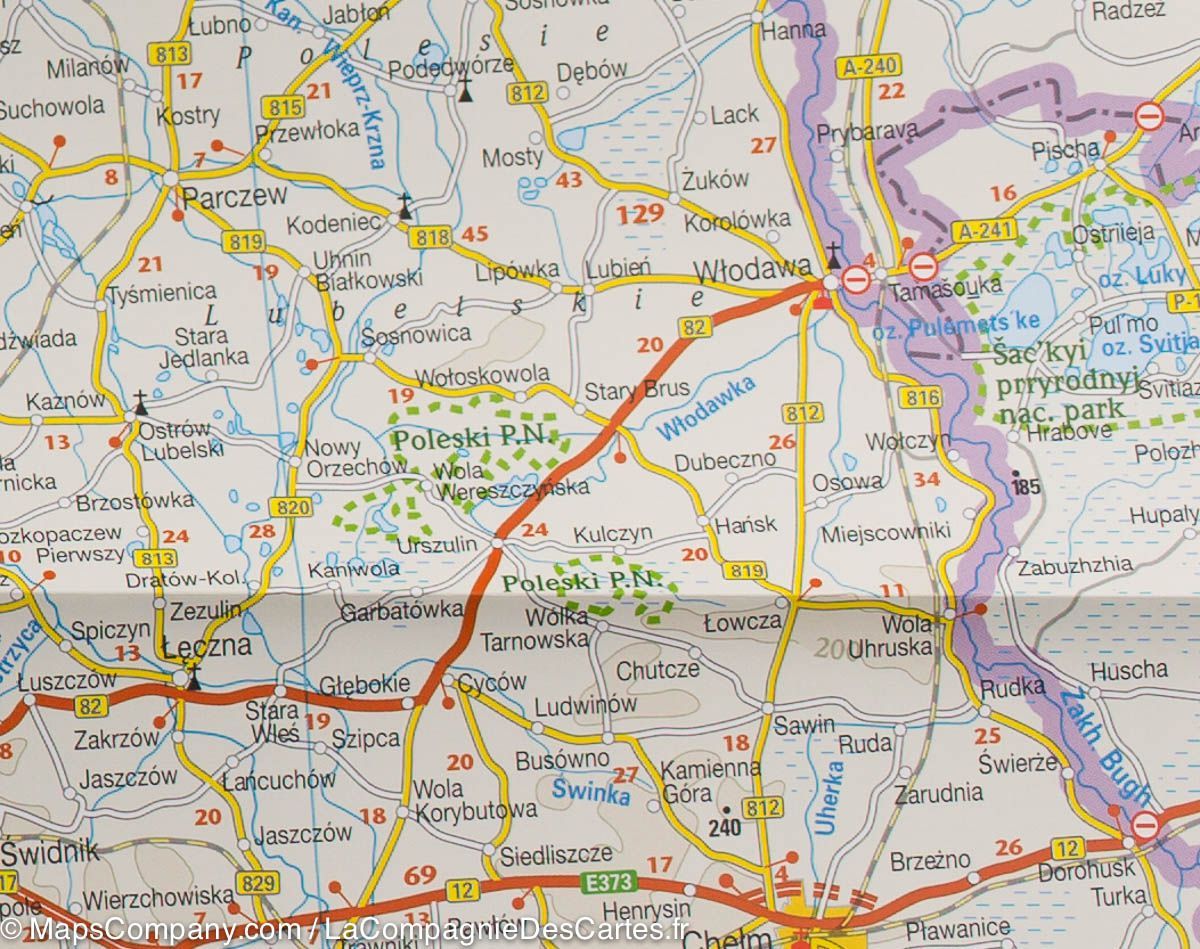 Carte routière - Pologne | Reise Know How carte routière Reise Know-How