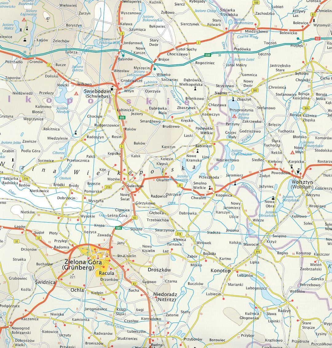 Carte routière - Pologne Sud-ouest | Reise Know How carte pliée Reise Know-How 