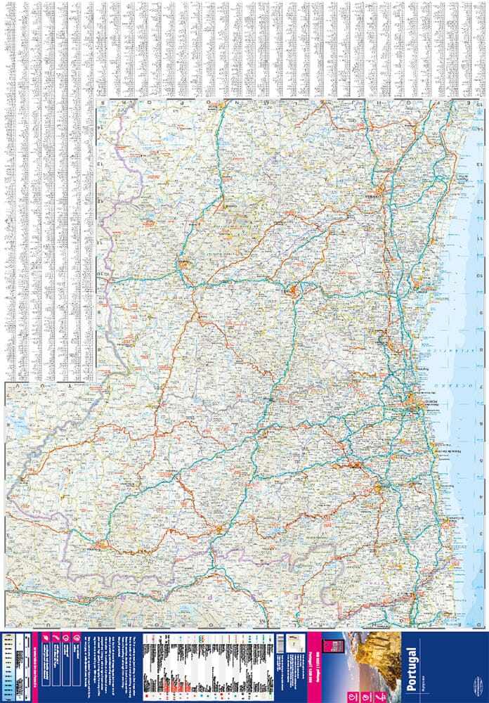 Carte routière - Portugal | Reise Know How carte routière Reise Know-How