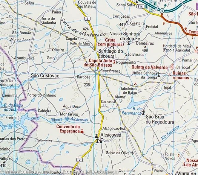 Carte routière - Portugal | Reise Know How carte routière Reise Know-How