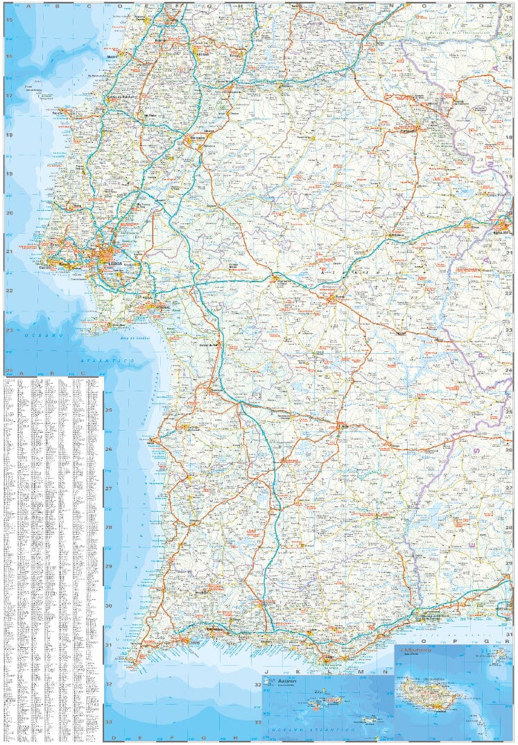 Carte routière - Portugal | Reise Know How carte routière Reise Know-How