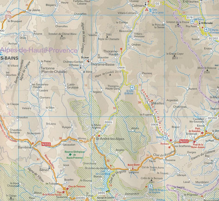 Carte routière - Provence | Reise Know How carte pliée Reise Know-How 