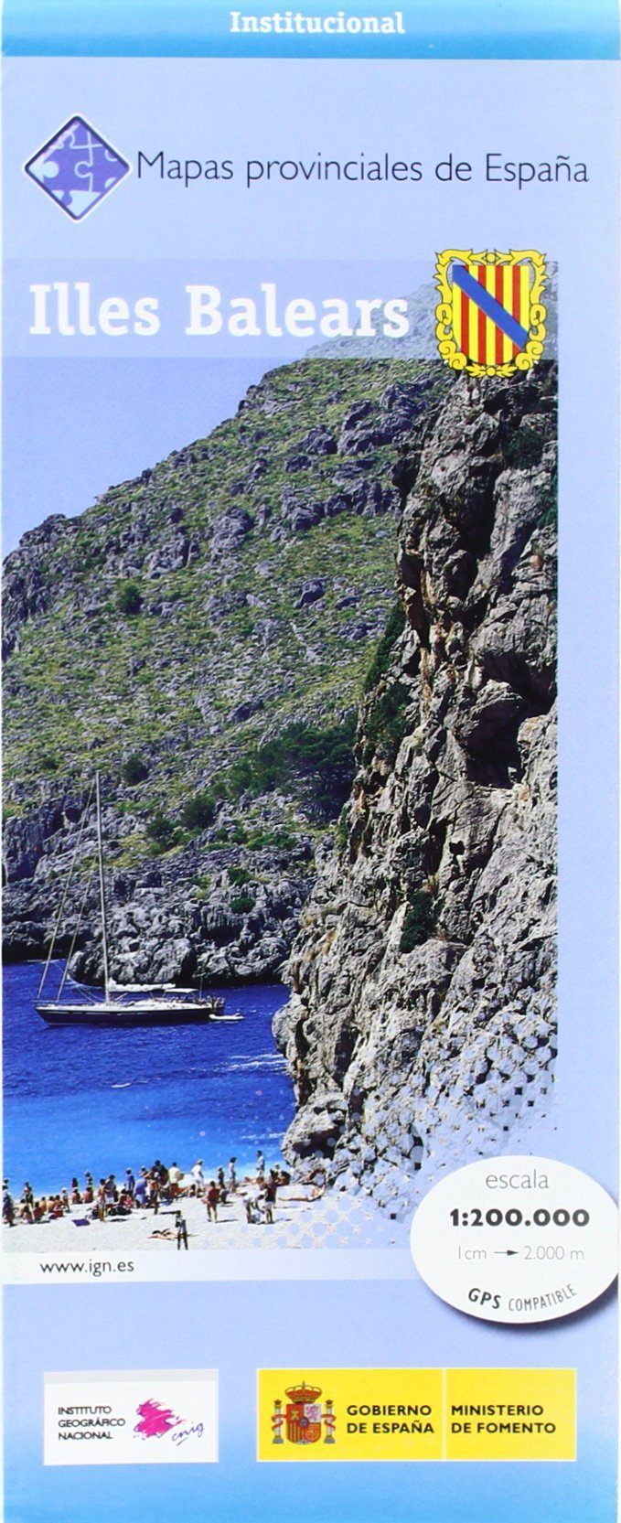 Carte routière provinciale n° 08 - Baléares | CNIG carte routière CNIG