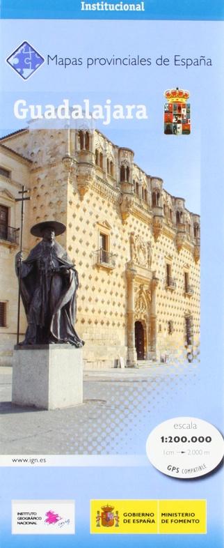 Carte routière provinciale n° 20 - Guadalajara (Espagne) | CNIG carte routière CNIG