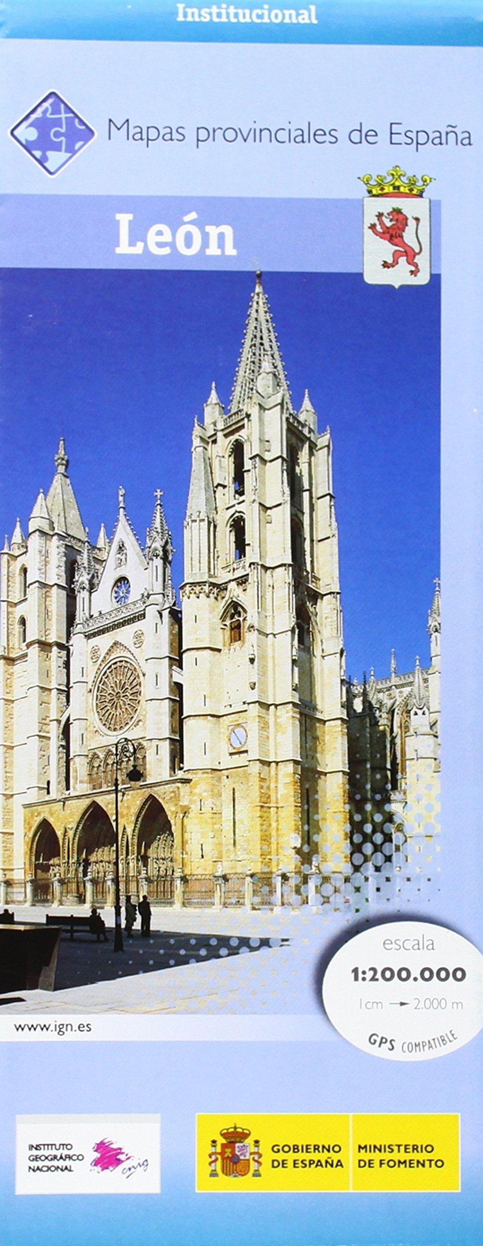 Carte routière provinciale n° 27 - Leon (Castille-et-Leon, Espagne) | CNIG carte routière CNIG