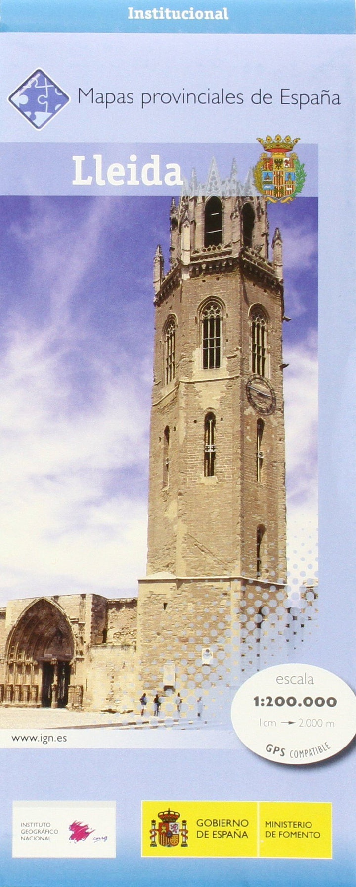 Carte routière provinciale - Lleida (Catalogne), n° 28 | CNIG carte pliée CNIG 