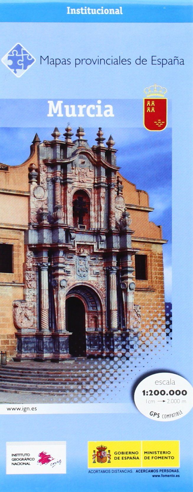 Carte routière provinciale - Murcie (Espagne), n° 32 | CNIG carte pliée CNIG 
