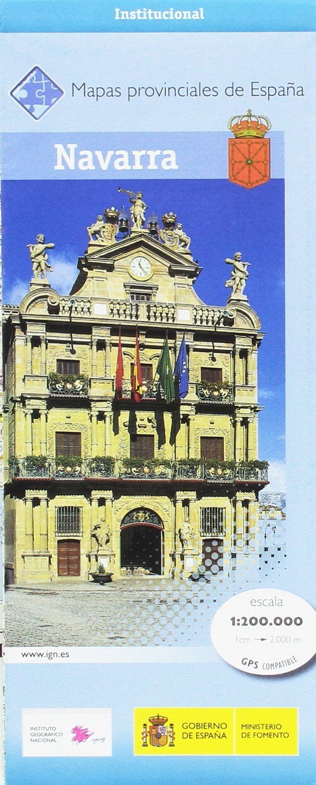 Carte routière provinciale n° 33 - Navarre (Espagne) | CNIG carte routière CNIG